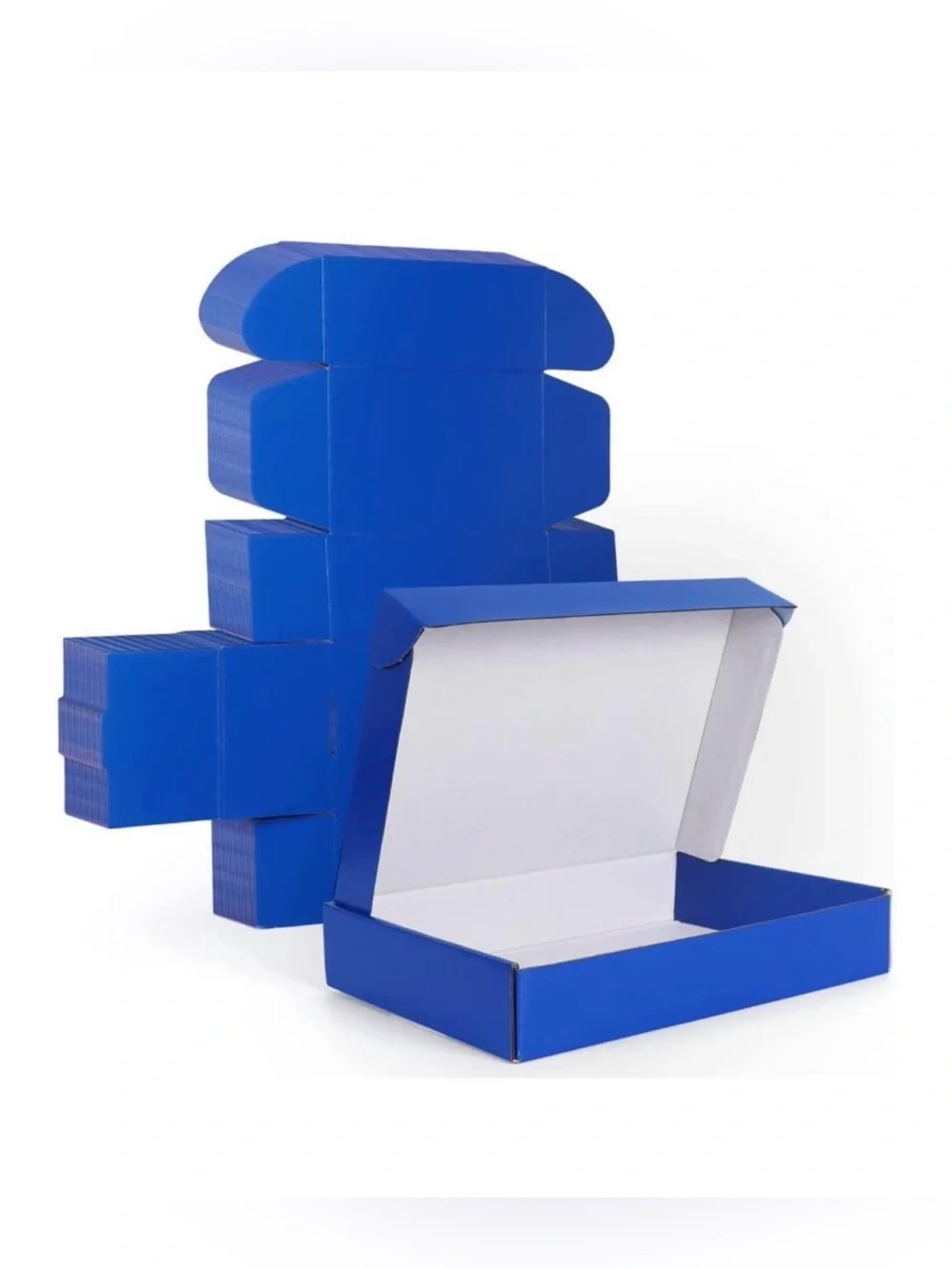 25 Pack Blue Gift Shipping Boxes 11x8x2 – Mailer Packaging Boxes